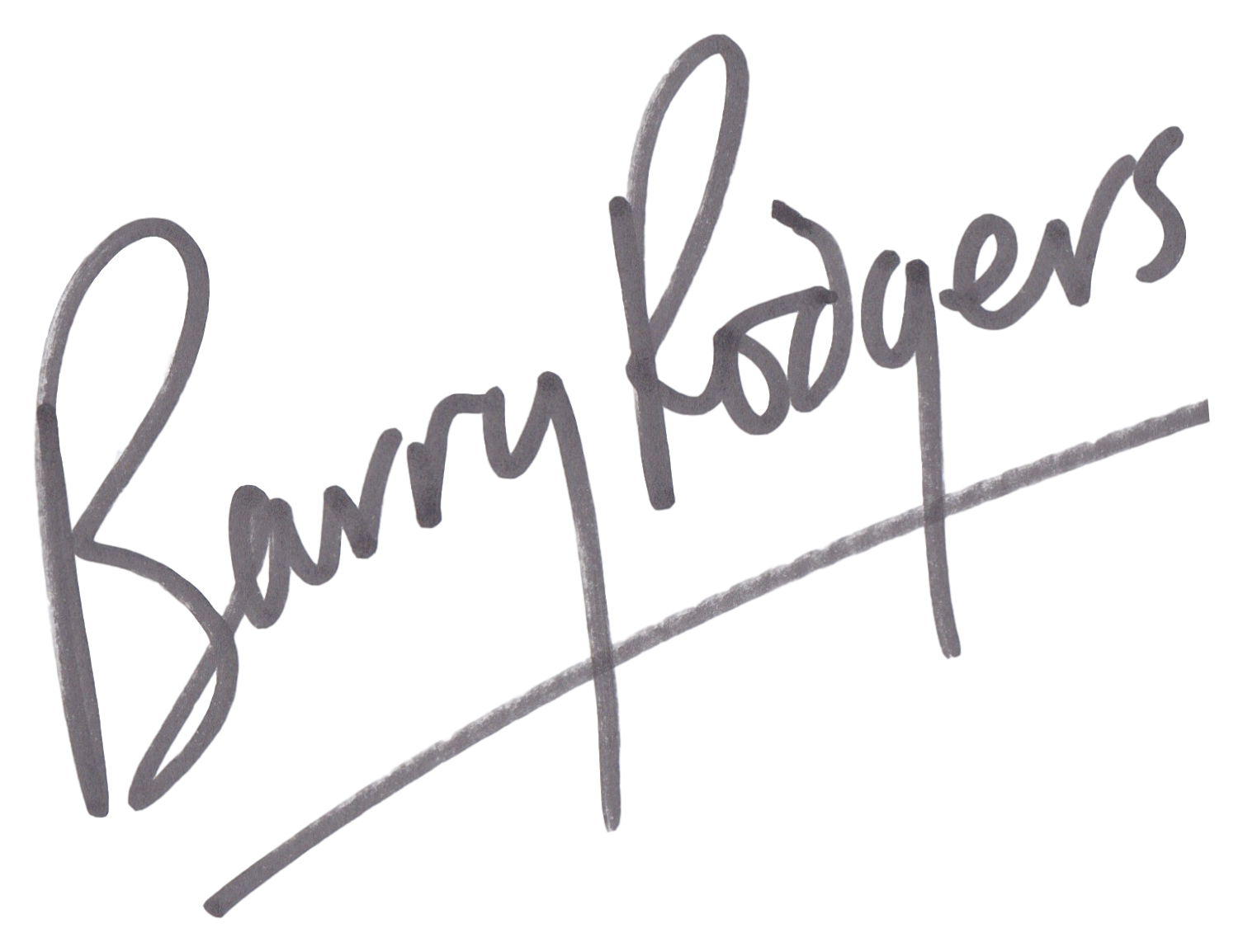 Barry Rodgers signature